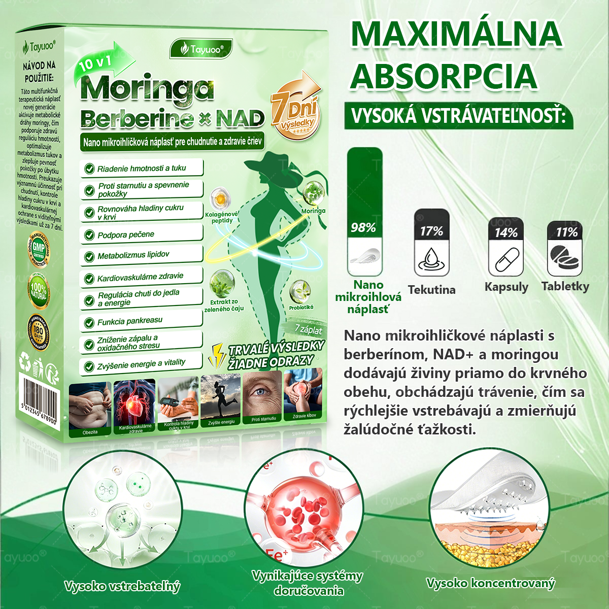 ⏰Zostáva už len 5 krabíc! Ponúkame dodatočnú zľavu 50 %! Zostaňte fit a zdraví. Ak teraz prehráte, budete mať šancu už len budúci rok.