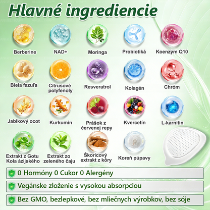 𝐴𝑁𝐺𝐸𝐿𝑇𝑅𝐴𝑃® Moringa × Berberine × AMPK 10-in-1 Metabolic Support Nano Microneedle Patch 🇸🇰 (Na použitie iba raz denne, viditeľné zmeny už po 7 dňoch) ✅ Podporuje chudnutie, metabolické zdravie, spánkovú apnoe, problémy s kĺbmi a mnoho ďalších výhod🔥⏰