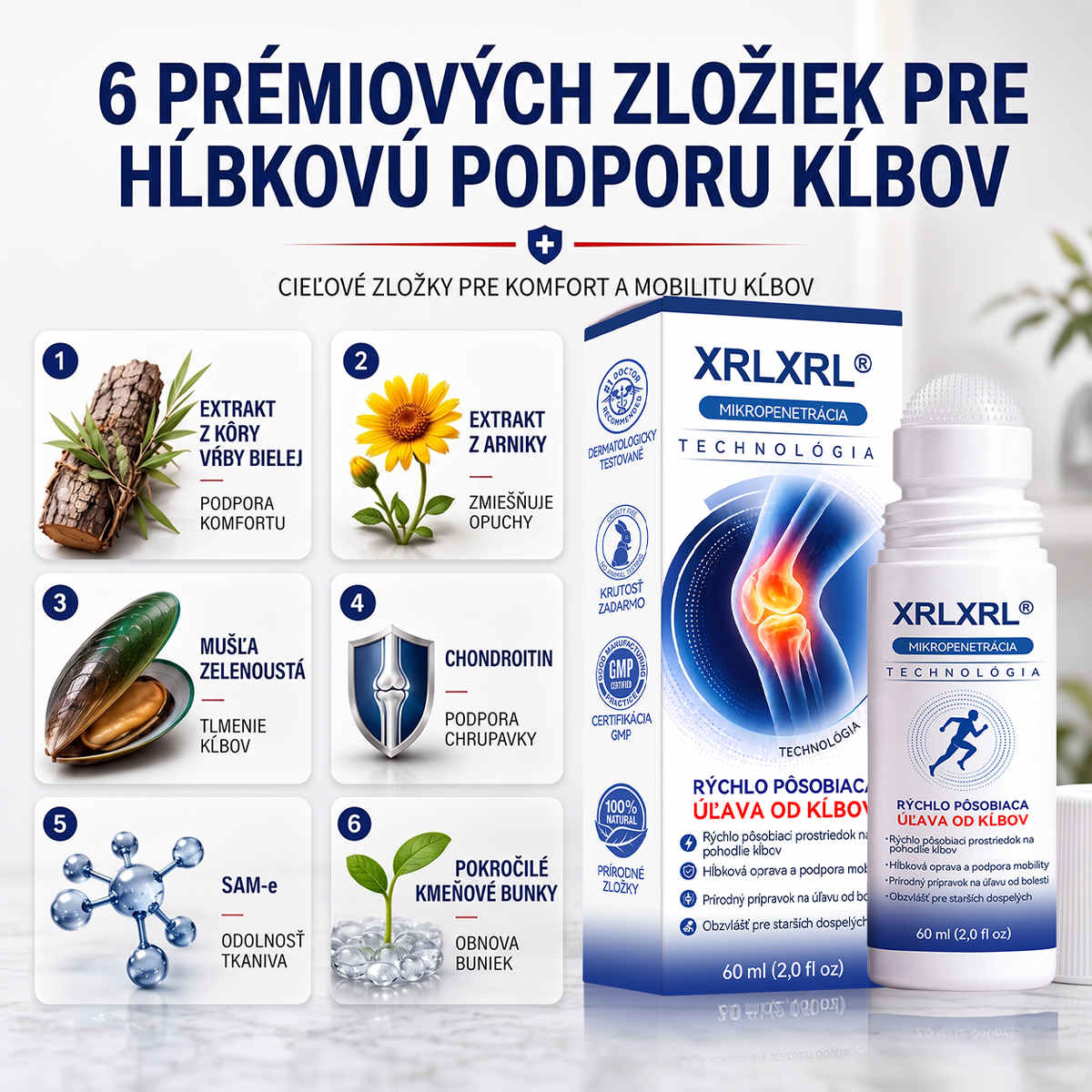 XRLXRL®🦵 ORTOPEDICKÁ REGENERAČNÁ TECHNOLÓGIA NOVEJ GENERÁCIE 0,05 mm mikroihličkový regeneračný valček na kosti a kĺby