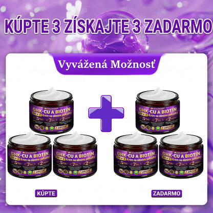 Vyrobené a odoslané zo Slovenska✨ 𝐆𝐎𝐋𝐃𝐊𝐈𝐒𝐒® 𝐆𝐇𝐊-𝐂𝐮 & 𝐁𝐈𝐎𝐓𝐈𝐍 𝟏𝟎-𝐈𝐍-𝟏 Krém na obnovenie pleti ⚡