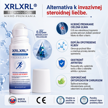 XRLXRL®🦵 ORTOPEDICKÁ REGENERAČNÁ TECHNOLÓGIA NOVEJ GENERÁCIE 0,05 mm mikroihličkový regeneračný valček na kosti a kĺby